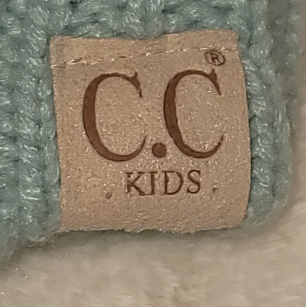 C.C Kids Knit Pom Beanie Winter Hat
